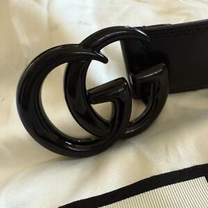GUCCI Marmont wide belt size 85 VGUC